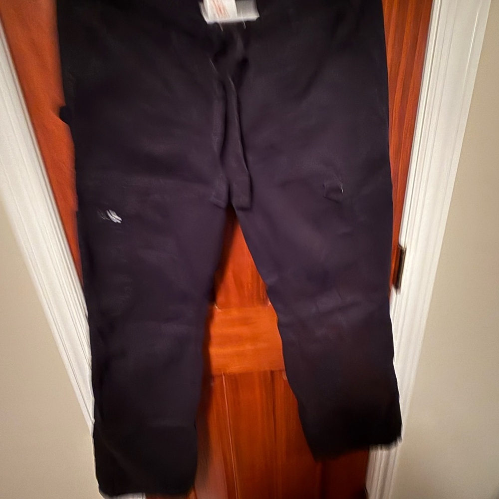 Koi Black Cargo Scrub Pants